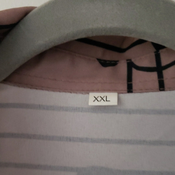 Pink Musical Notes Button-Up Shirt - Picture 2 of 7